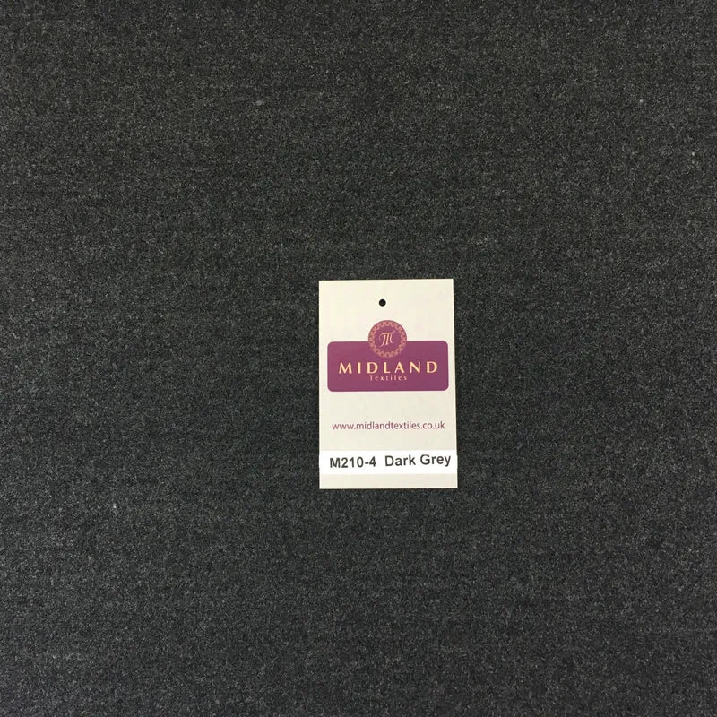 Melton coating Washable wool fabric ideal for Coats and scarfs 58" M210 Mtex
