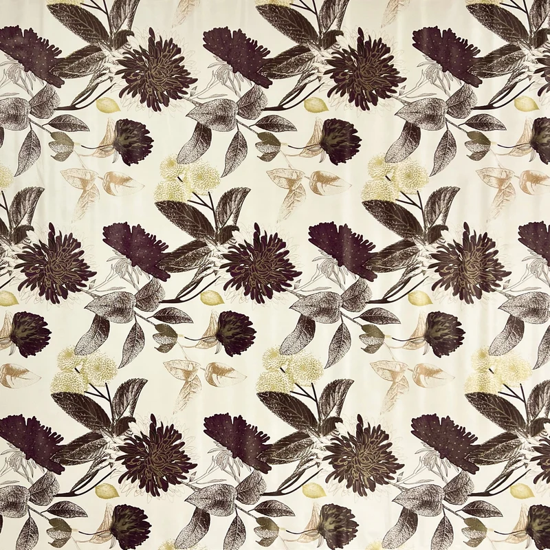 Wachstuch Tischdecke CR41 beige Astern Herbst eckig rund oval
