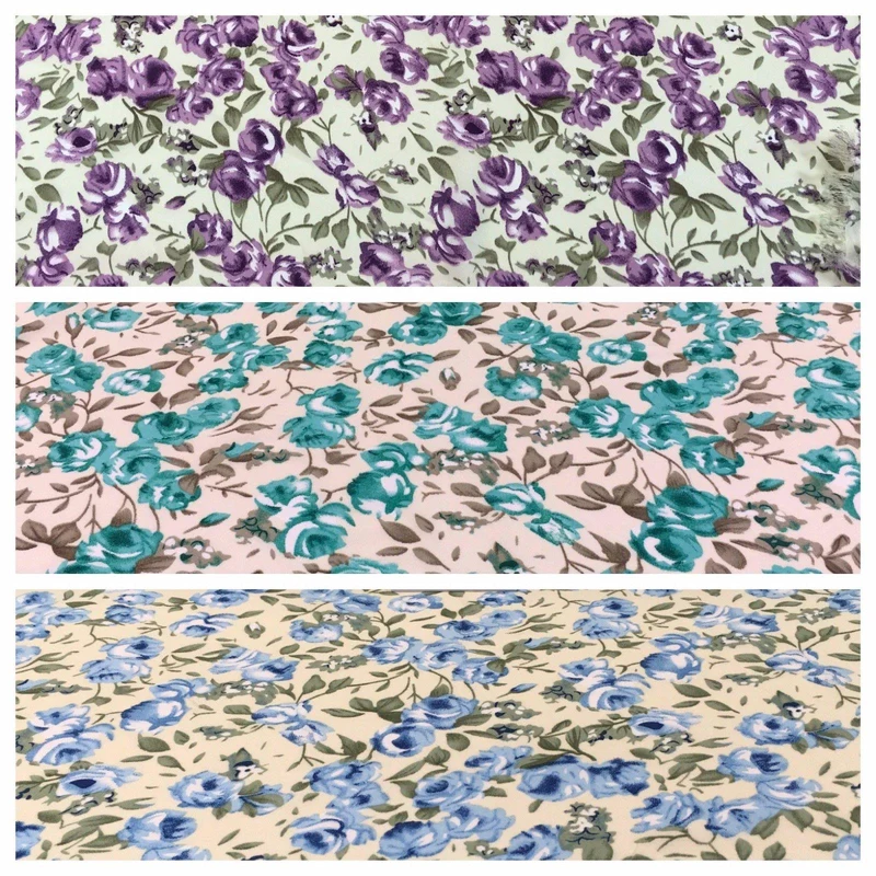 Floral Lightweight Georgette Dress fabric 58" M775 Mtex