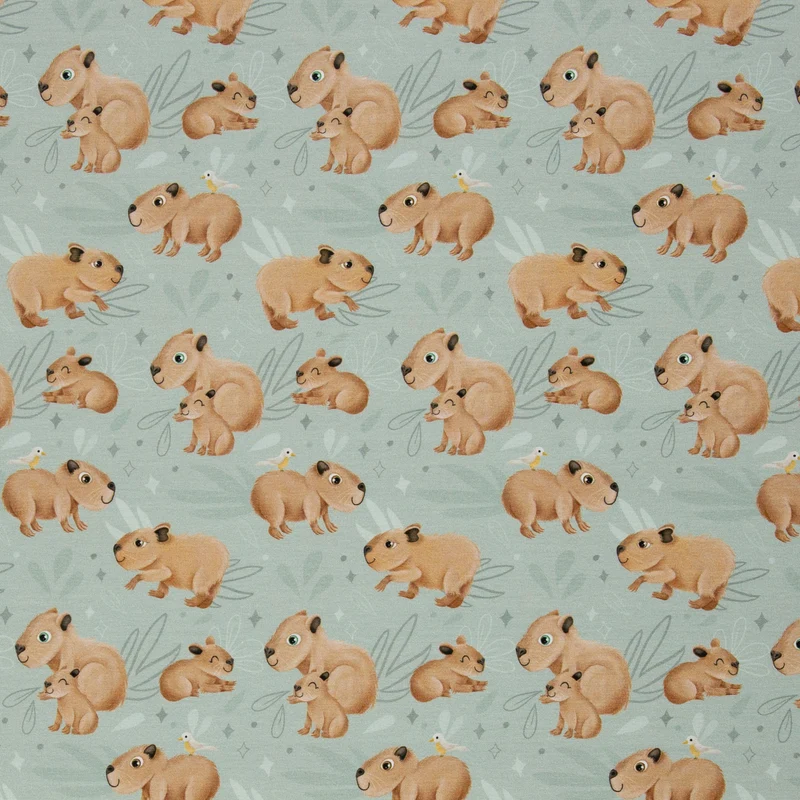 Jersey - Capybara by Mrs Mint Design - 10 cm