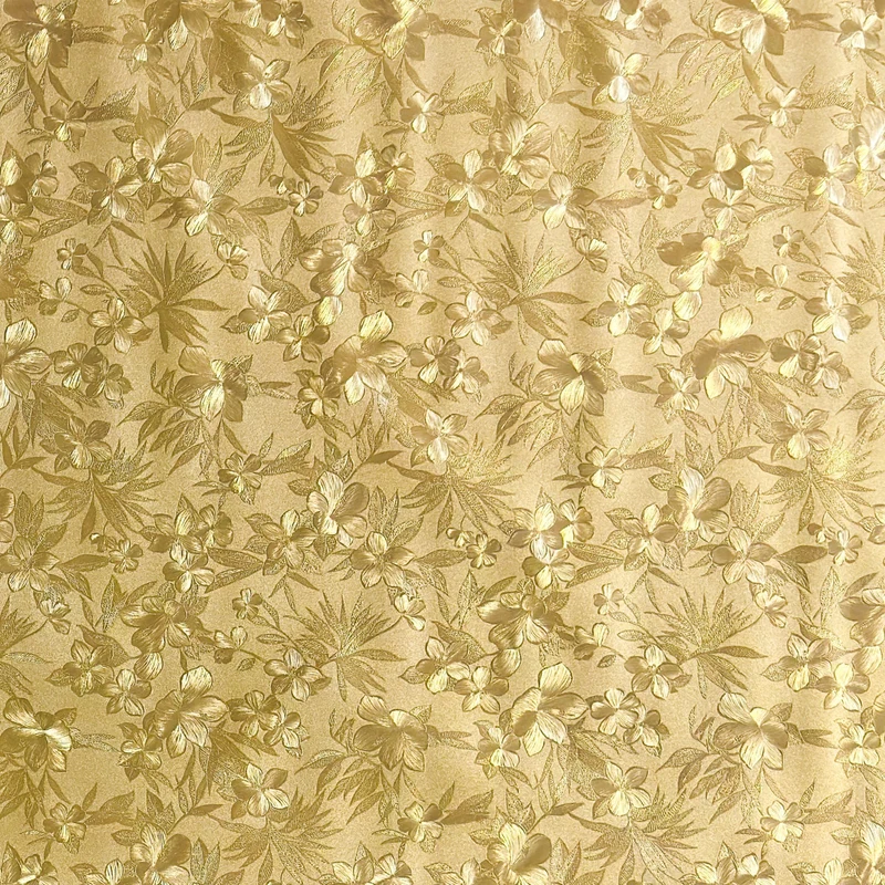 Wachstuch Tischdecke Damast geprägt K607A Gold Rosen Blüten Weihnachten eckig rund oval