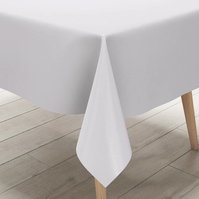 Wachstuchrolle Meterware Rollenware uni 0 weiß einfarbig unifarben