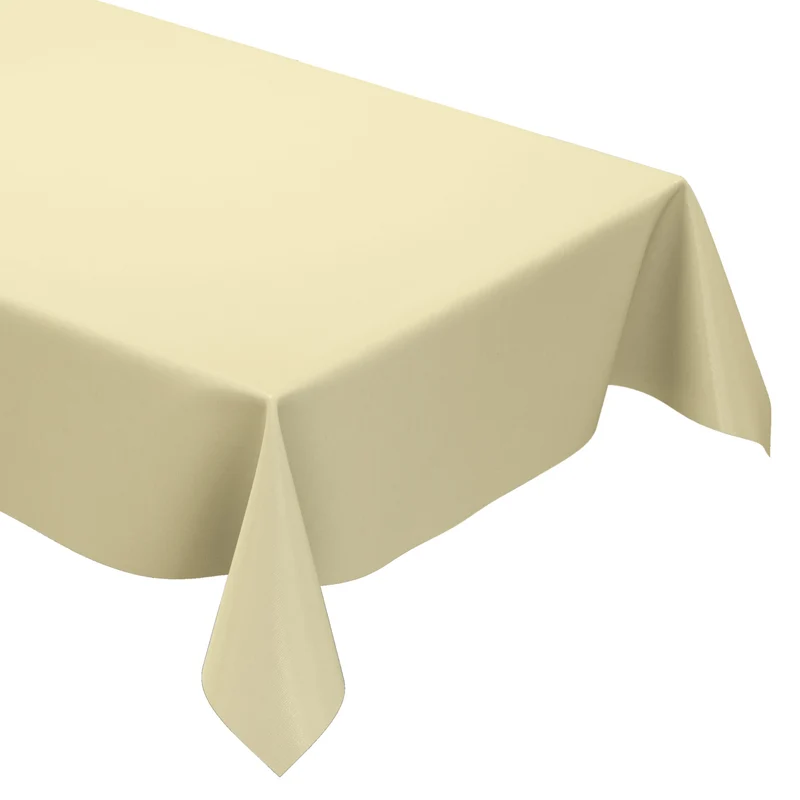Wachstuchrolle Meterware Rollenware uni 7 beige creme einfarbig unifarben