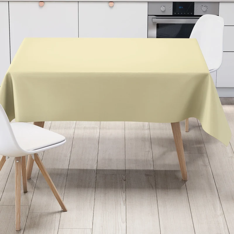 Wachstuchrolle Meterware Rollenware uni 7 beige creme einfarbig unifarben