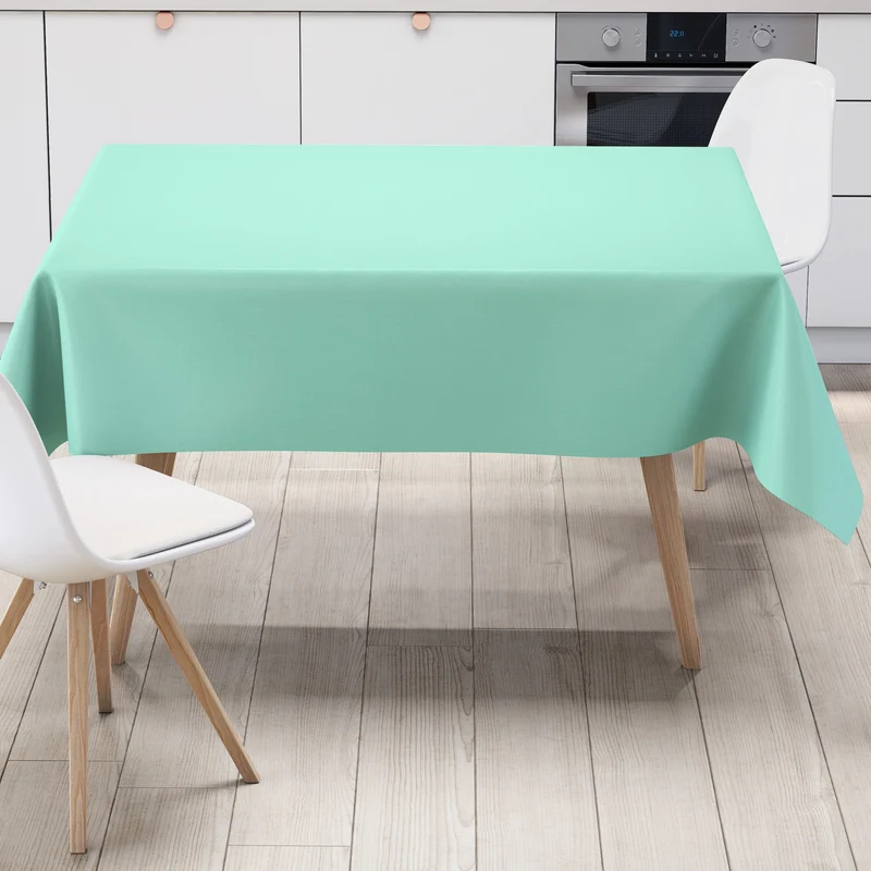 Wachstuchrolle Meterware Rollenware uni 6027 mintgrün einfarbig unifarben