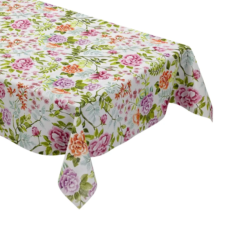 Wachstuch Tischdecke B4048-01 Sommer Blumenwiese eckig rund oval Meterware