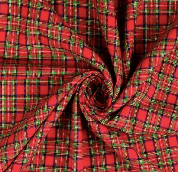 Flanell - Karo - 10 cm