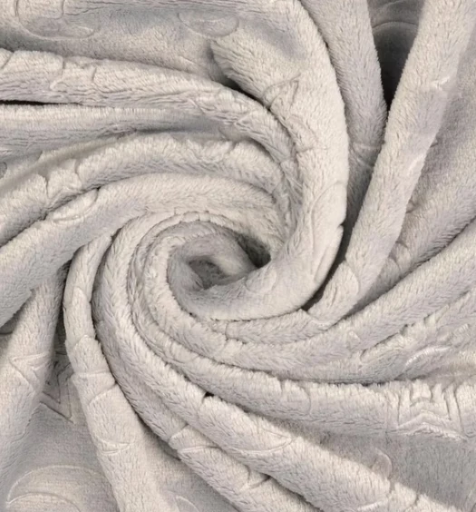 Flanell Fleece - Sterne und Monde - 10 cm