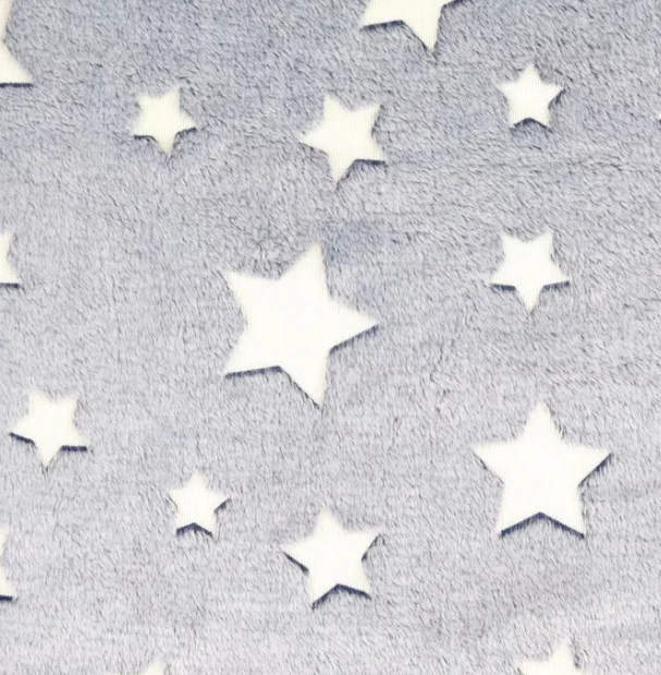 Fleece - GLOW IN THE DARK - 10 cm