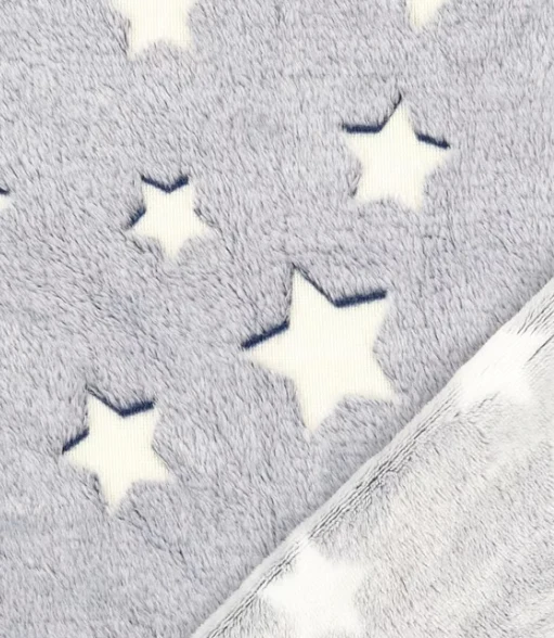 Fleece - GLOW IN THE DARK - 10 cm