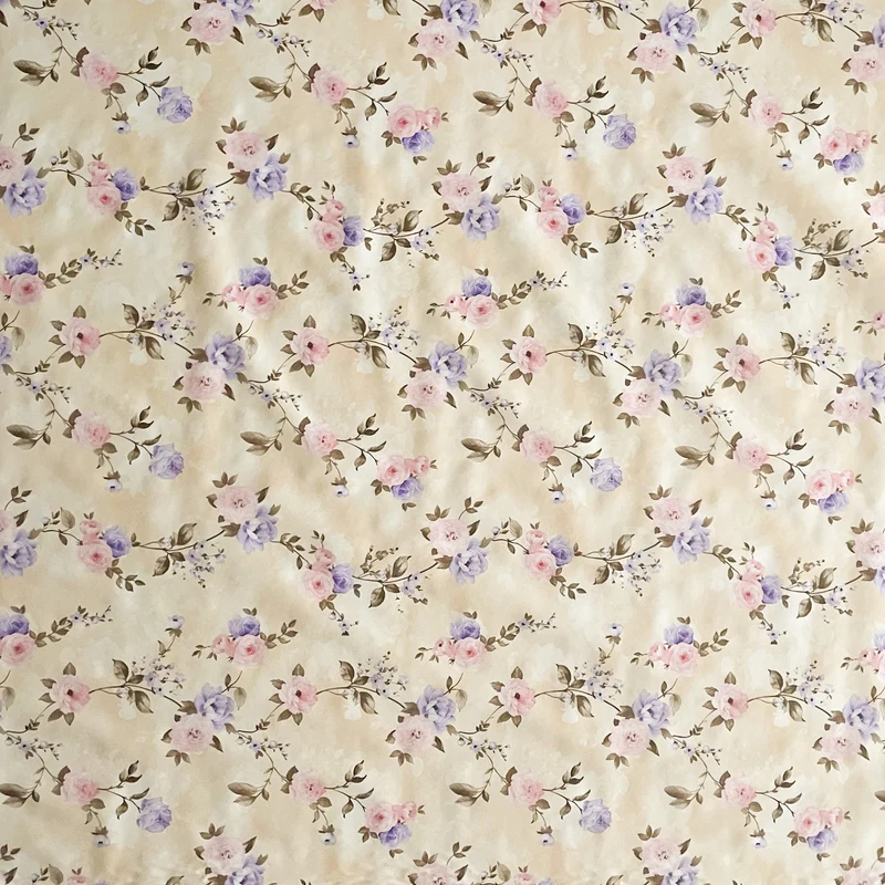 Wachstuch Tischdecke 01502-04 beige cremefarben Rosen Blüten klassisch eckig rund oval