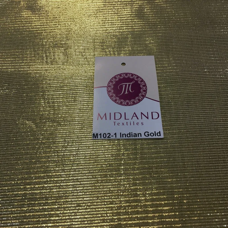 Metallic Textured Foil Lame Dress Craft Fabric 58" wide M102 Mtex