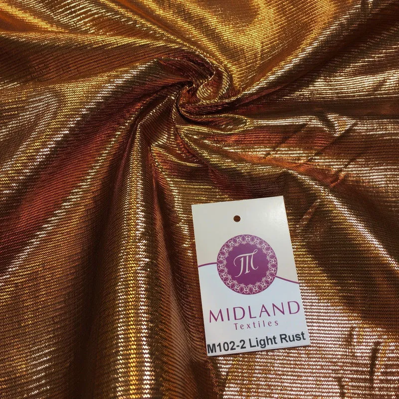 Metallic Textured Foil Lame Dress Craft Fabric 58" wide M102 Mtex