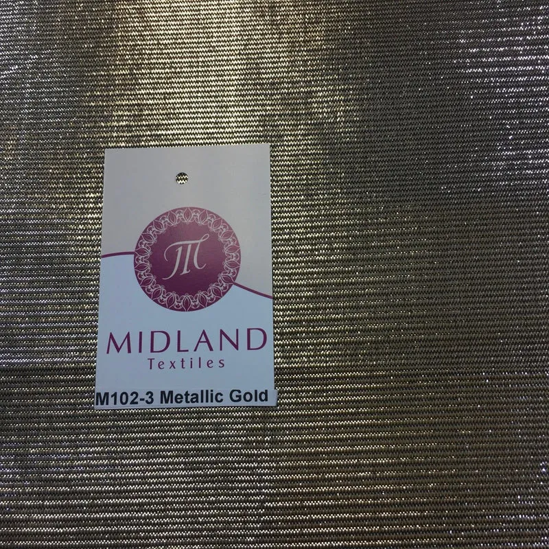 Metallic Textured Foil Lame Dress Craft Fabric 58" wide M102 Mtex