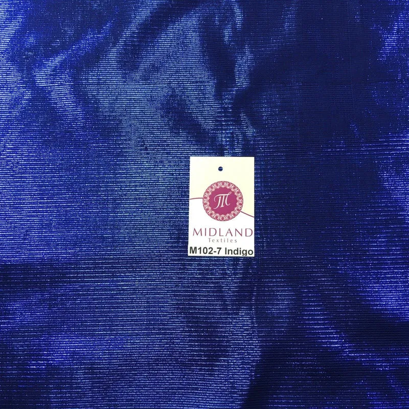 Metallic Textured Foil Lame Dress Craft Fabric 58" wide M102 Mtex