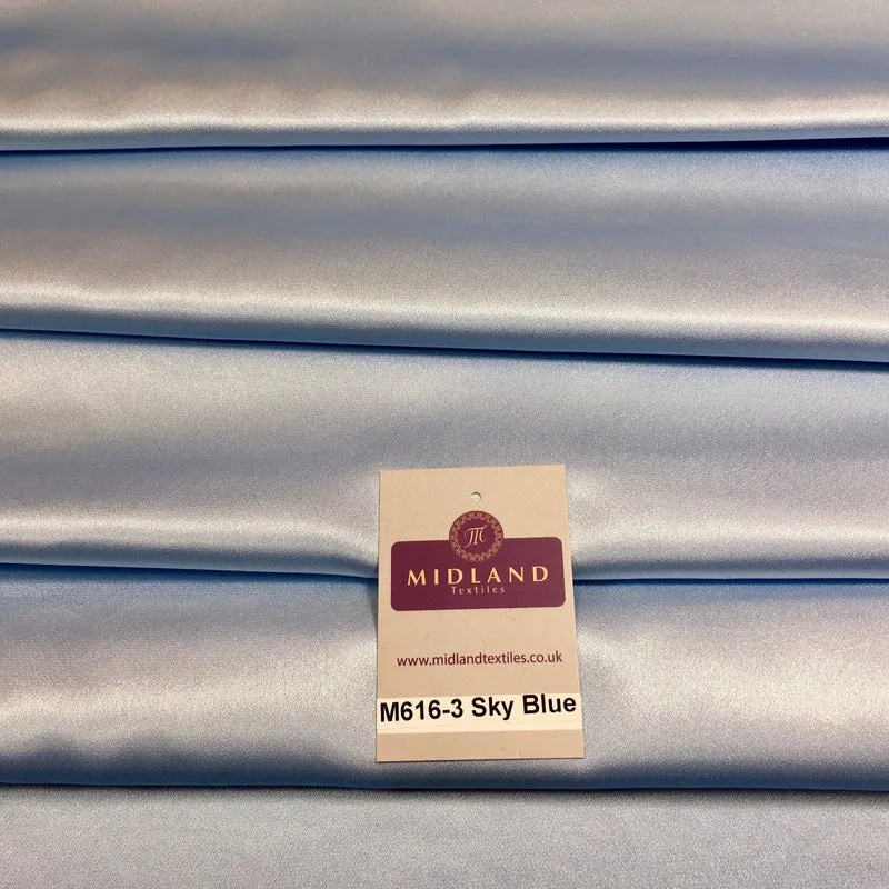Silky Smooth Japanese Premium Lightweight Satin Dress Fabric 44" M616 Mtex