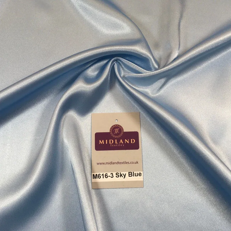 Silky Smooth Japanese Premium Lightweight Satin Dress Fabric 44" M616 Mtex