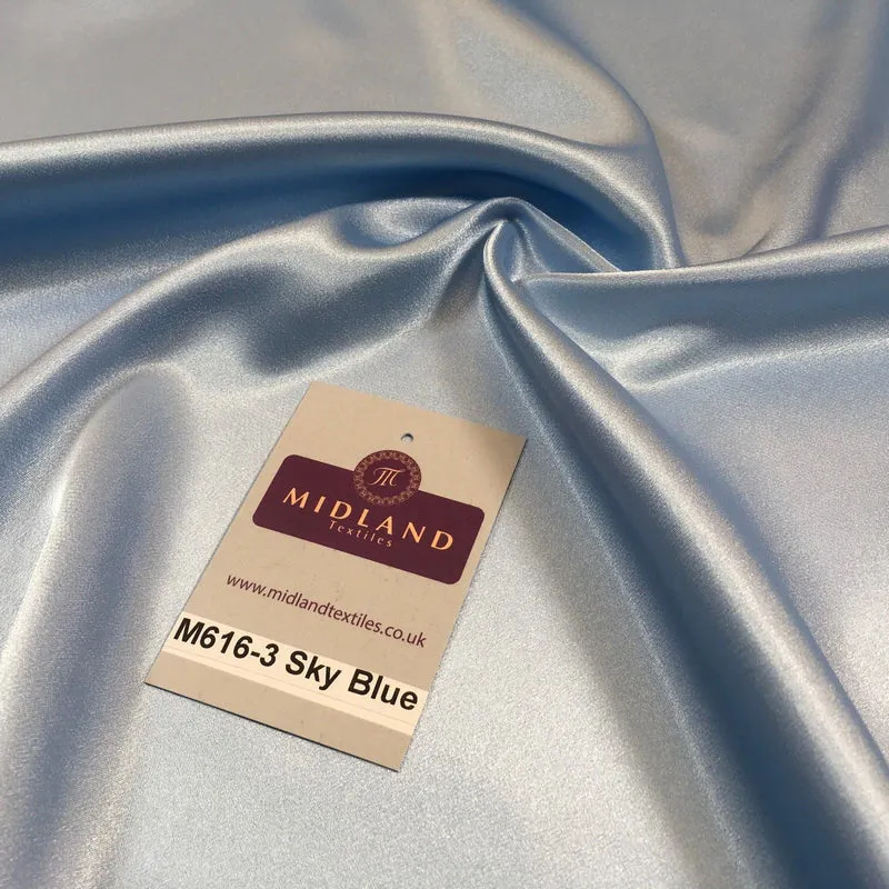 Silky Smooth Japanese Premium Lightweight Satin Dress Fabric 44" M616 Mtex