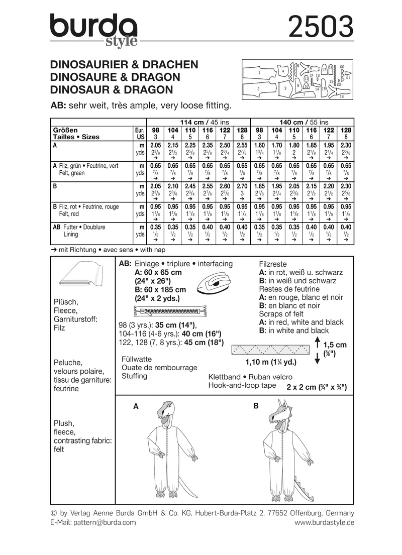 2503 Drache + Dino