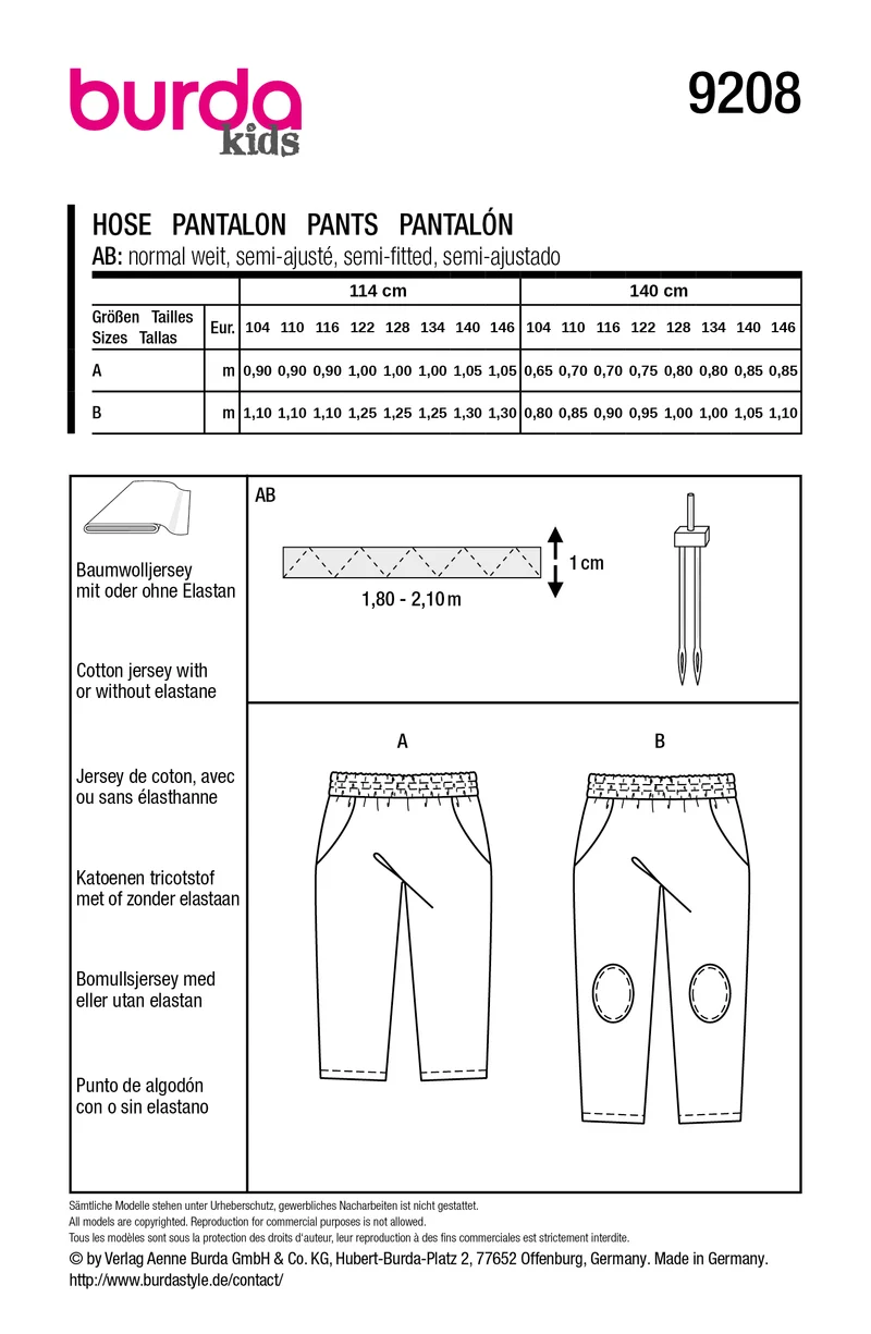 9208 - Jogginghosen