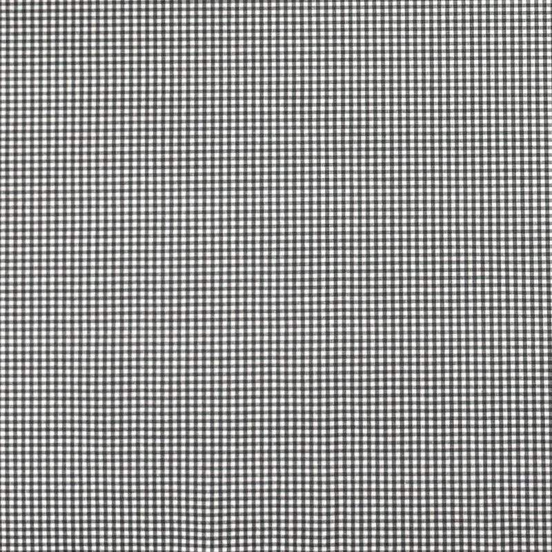 textile Tischdecke Jacquard beschichtete Baumwolle PATINIR GRIS klein kariert grau eckig rund oval