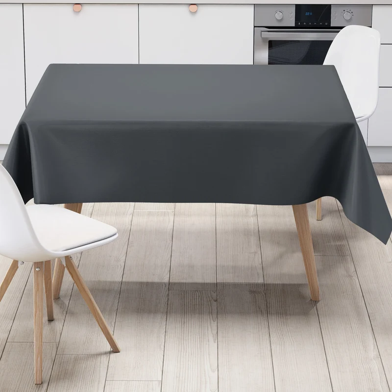 Wachstuchrolle Meterware Rollenware uni 7016 anthrazit grau einfarbig unifarben
