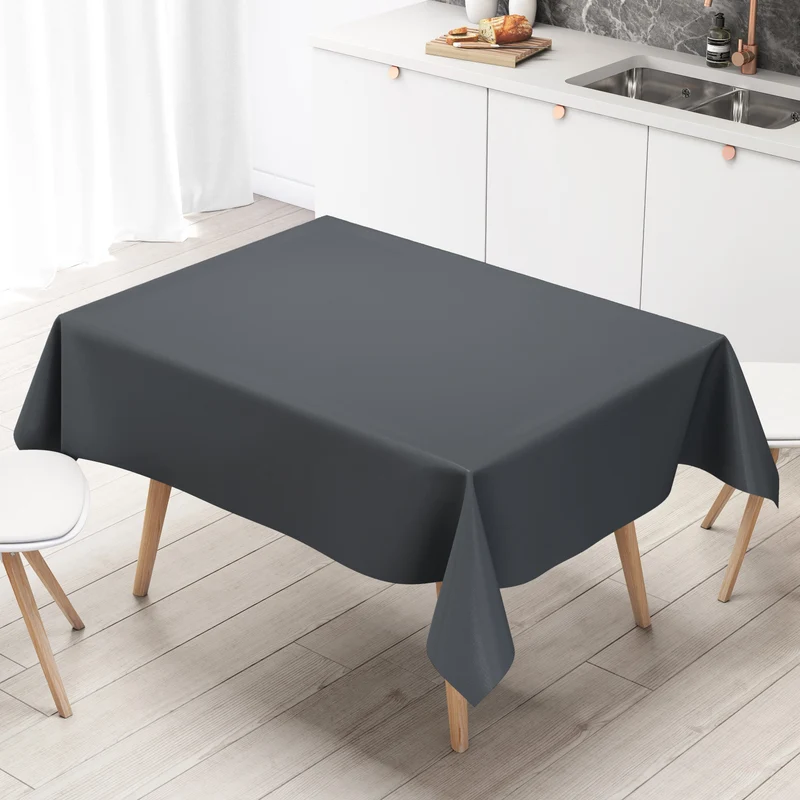 Wachstuchrolle Meterware Rollenware uni 7016 anthrazit grau einfarbig unifarben