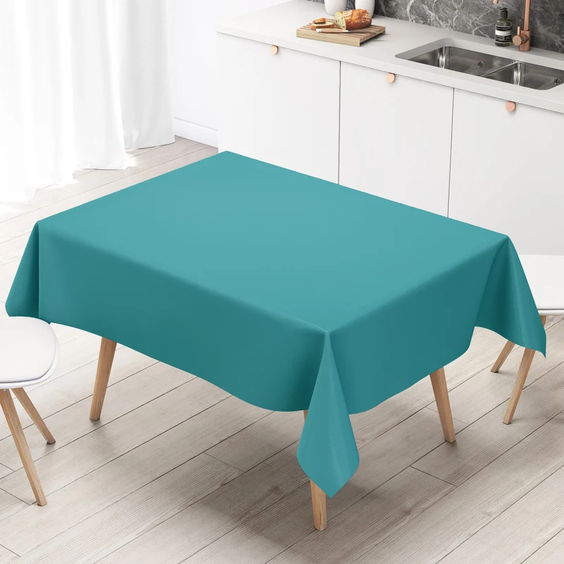 Wachstuchrolle Meterware Rollenware uni 321 petrol einfarbig unifarben