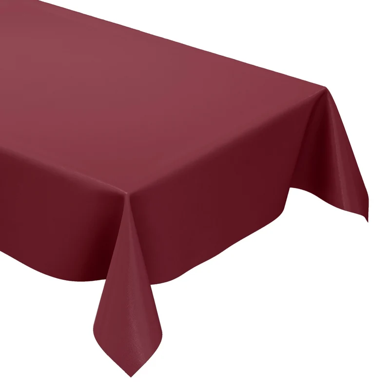 Wachstuchrolle Meterware Rollenware uni 209 bordeaux dunkelrot weinrot einfarbig unifarben