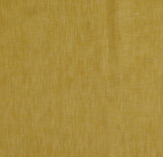 Leinen Melange - Senf - 10 cm