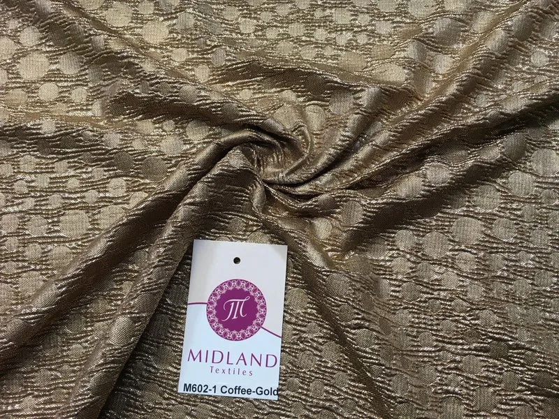 Metallic Foil Lame Fabric 1 way stretch 58" wide M602 Mtex