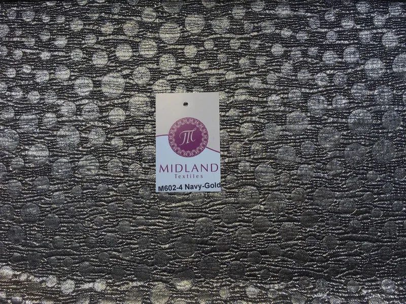 Metallic Foil Lame Fabric 1 way stretch 58" wide M602 Mtex