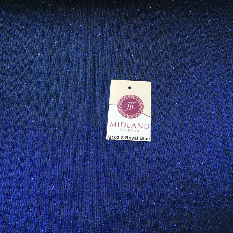 Metallic Lame Hologram Sequin 1 way stretch Fabric 58" wide M103 Mtex