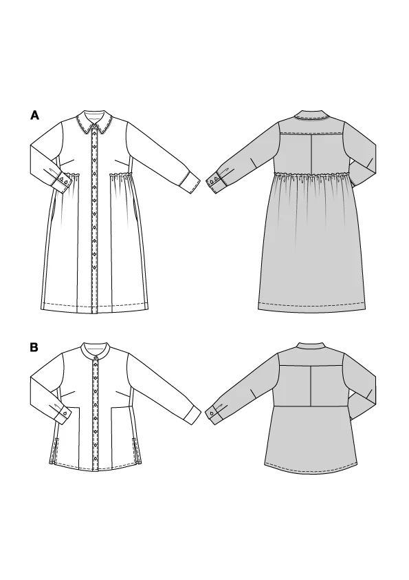 5693 - Kleid / Bluse
