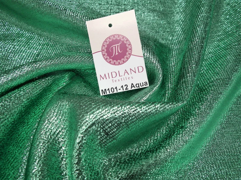 Metallic Shiny Tissue Lame Craft and Dress Fabric 55" wide M101 Mtex