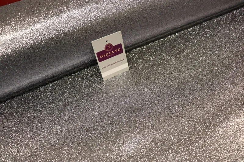 Glitter Fabric Moondust Fine Flakes 55" Wide MK858 Mtex