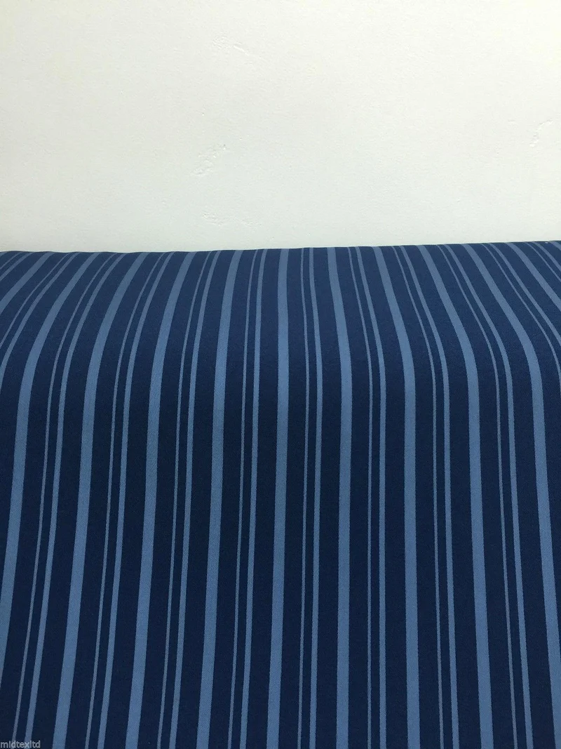 Striped Plain Heavy Georgette Fabric For Suiting & Abaya 58" M18
