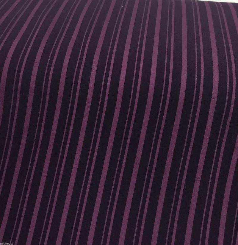 Striped Plain Heavy Georgette Fabric For Suiting & Abaya 58" M18