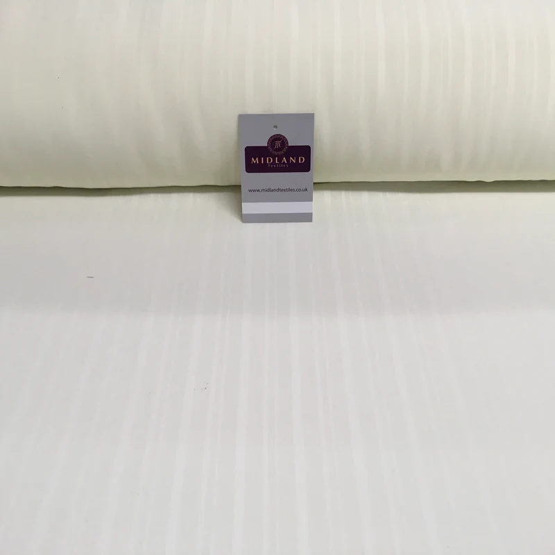 Striped Plain Heavy Georgette Fabric For Suiting & Abaya 58" M18