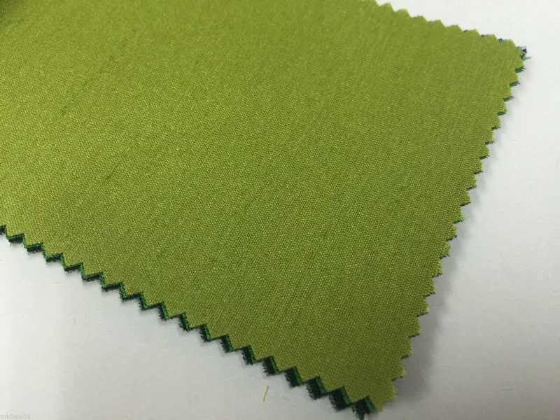 Faux Dupion Raw Silk Fabric - 100% Polyester Plain - Width 159cm/58" M410
