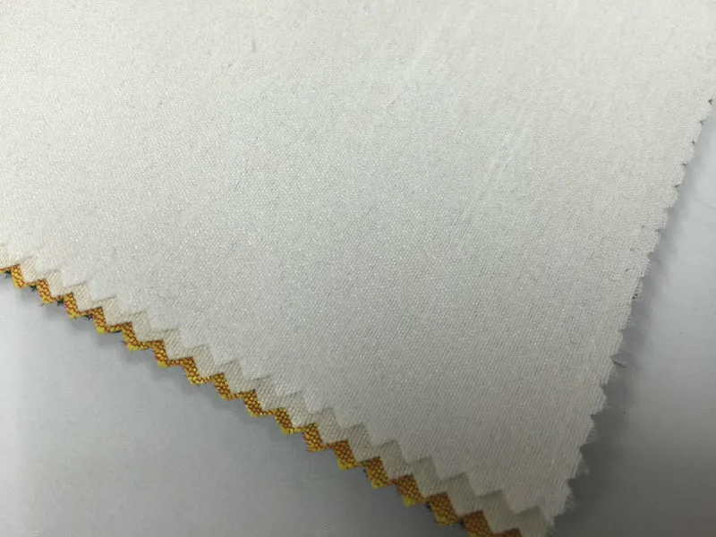 Faux Dupion Raw Silk Fabric - 100% Polyester Plain - Width 159cm/58" M410
