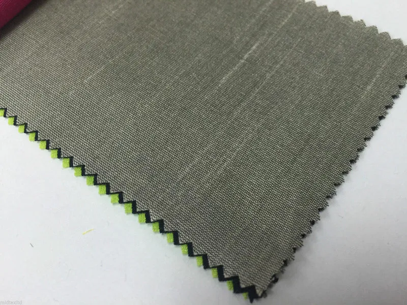 Faux Dupion Raw Silk Fabric - 100% Polyester Plain - Width 159cm/58" M410