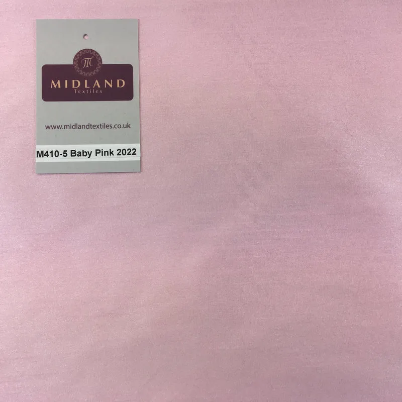 Faux Dupion Raw Silk Fabric - 100% Polyester Plain - Width 159cm/58" M410