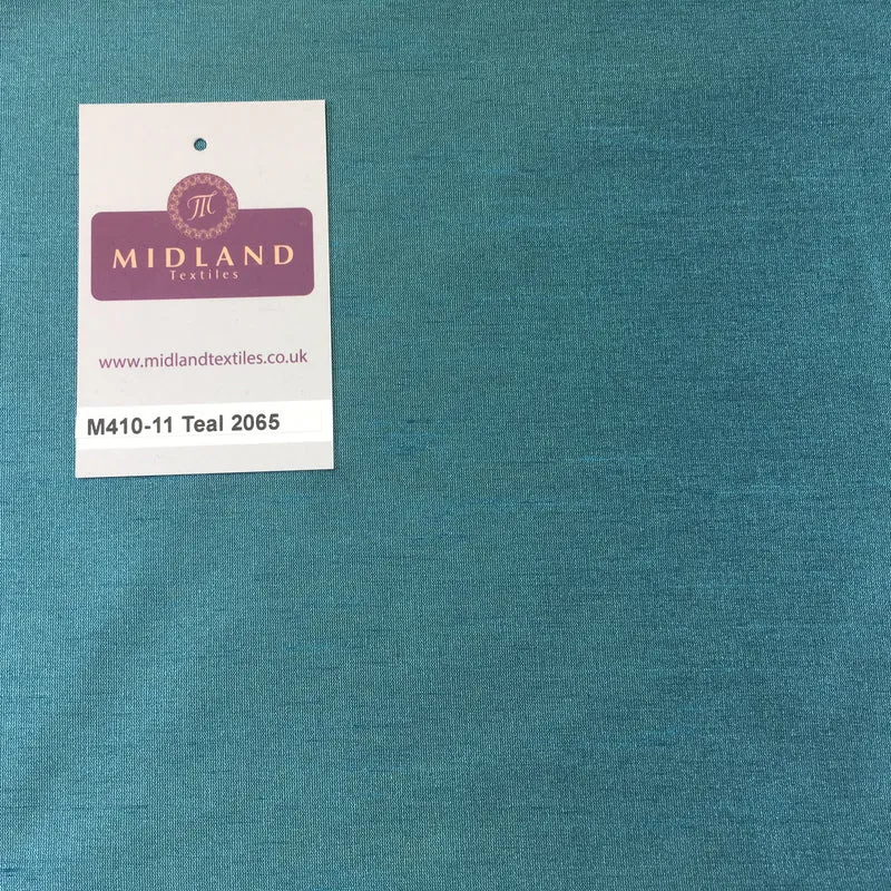 Faux Dupion Raw Silk Fabric - 100% Polyester Plain - Width 159cm/58" M410