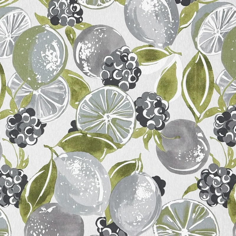 textile Tischdecke Jacquard beschichtete Baumwolle OTEIZA Früchte Zitrone eckig rund oval