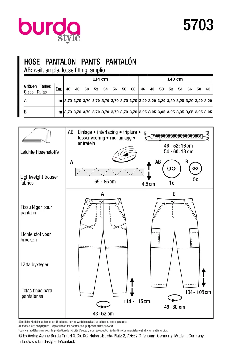 5703 - Hosen