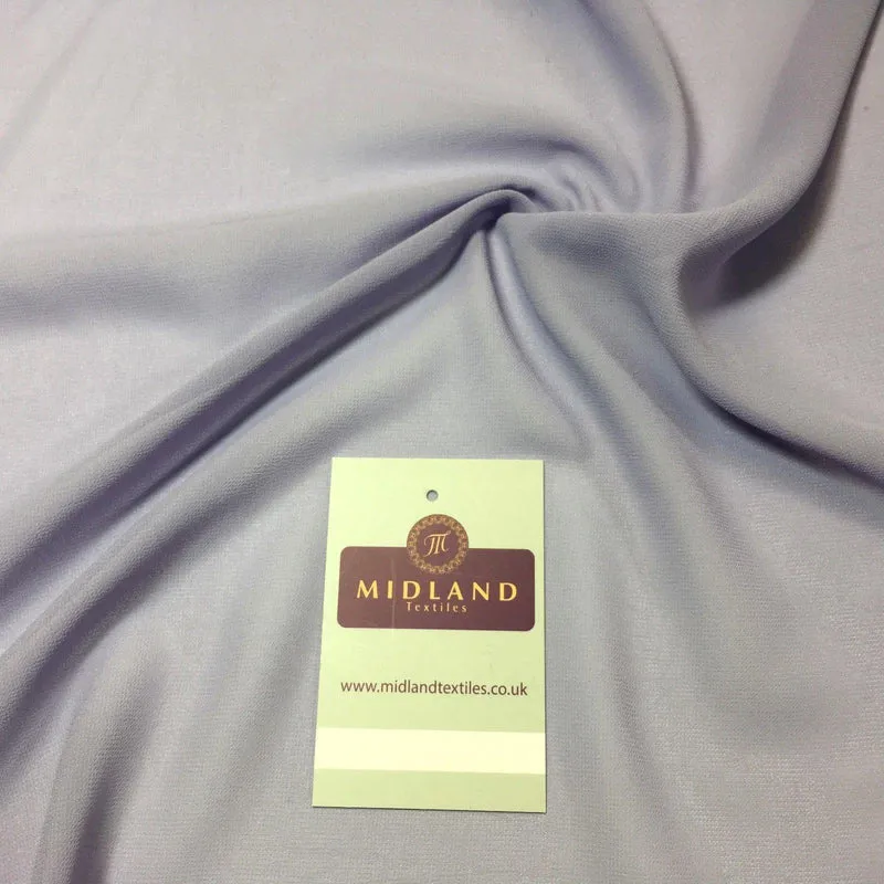Plain Sheer Georgette chiffon dress, scarf, evening wear fabric 58" M746 Mtex