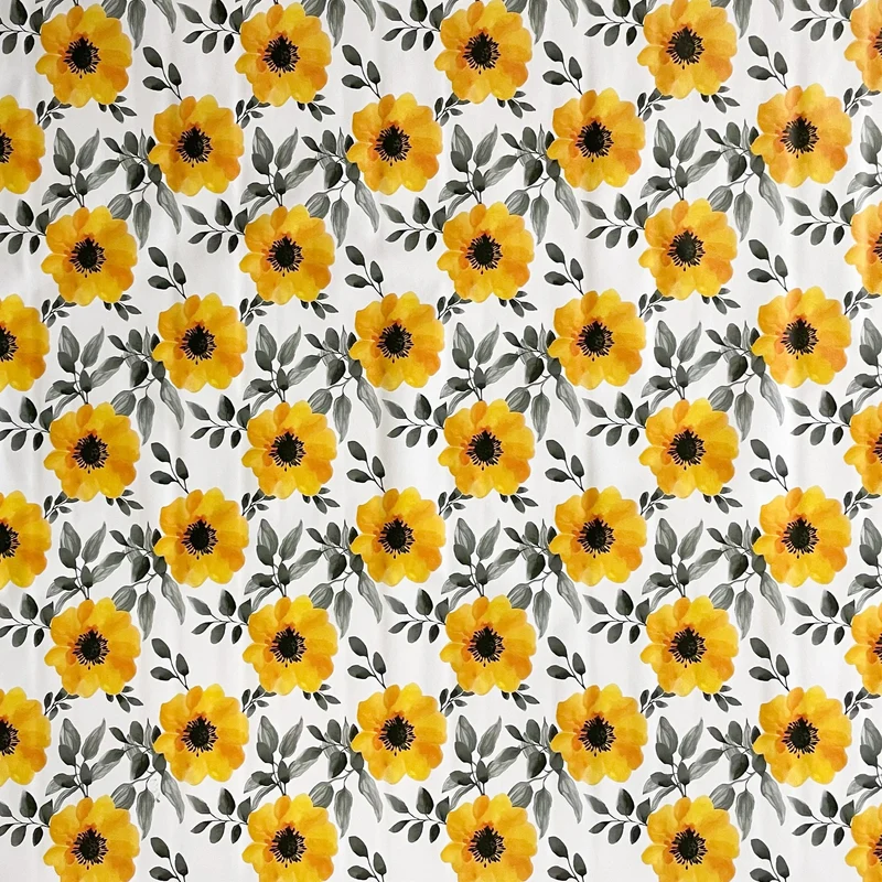 Wachstuch Tischdecke K150147 gelbe Rosen Blüten modern eckig rund oval Meterware