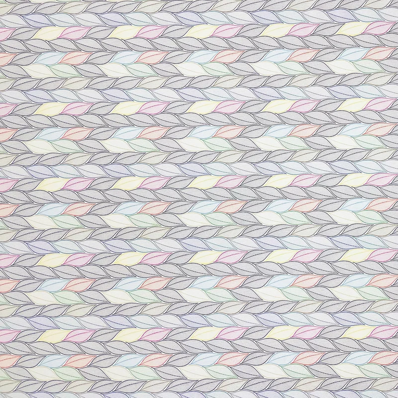 Wachstuch Tischdecke geprägt M19417 bunte Blätter Laub Herbst eckig rund oval