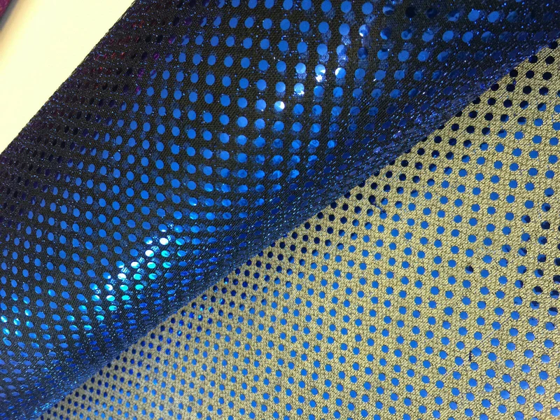 3mm Sequin Fabric, Sparkly Polyester Mesh for Fancy Dress M64